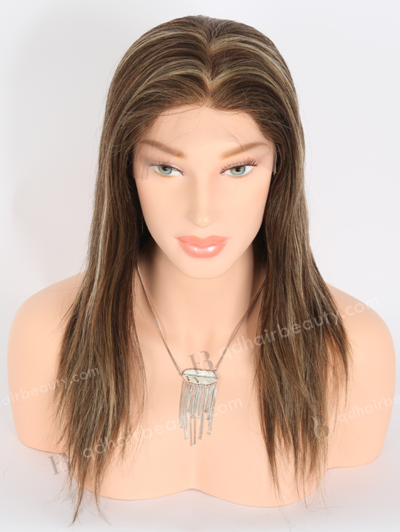 Full Lace Human Hair Wigs Indian Remy Hair 14