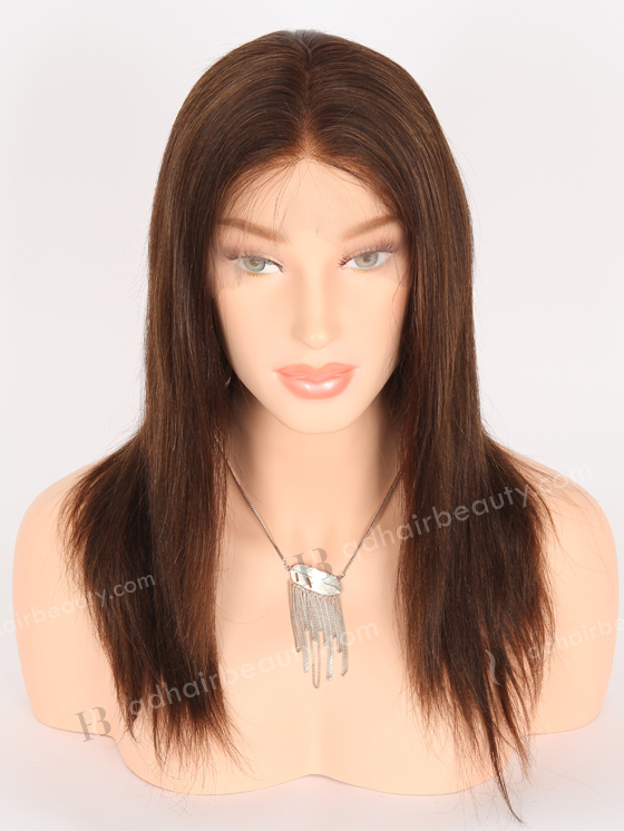 Full Lace Human Hair Wigs Indian Remy Hair 16